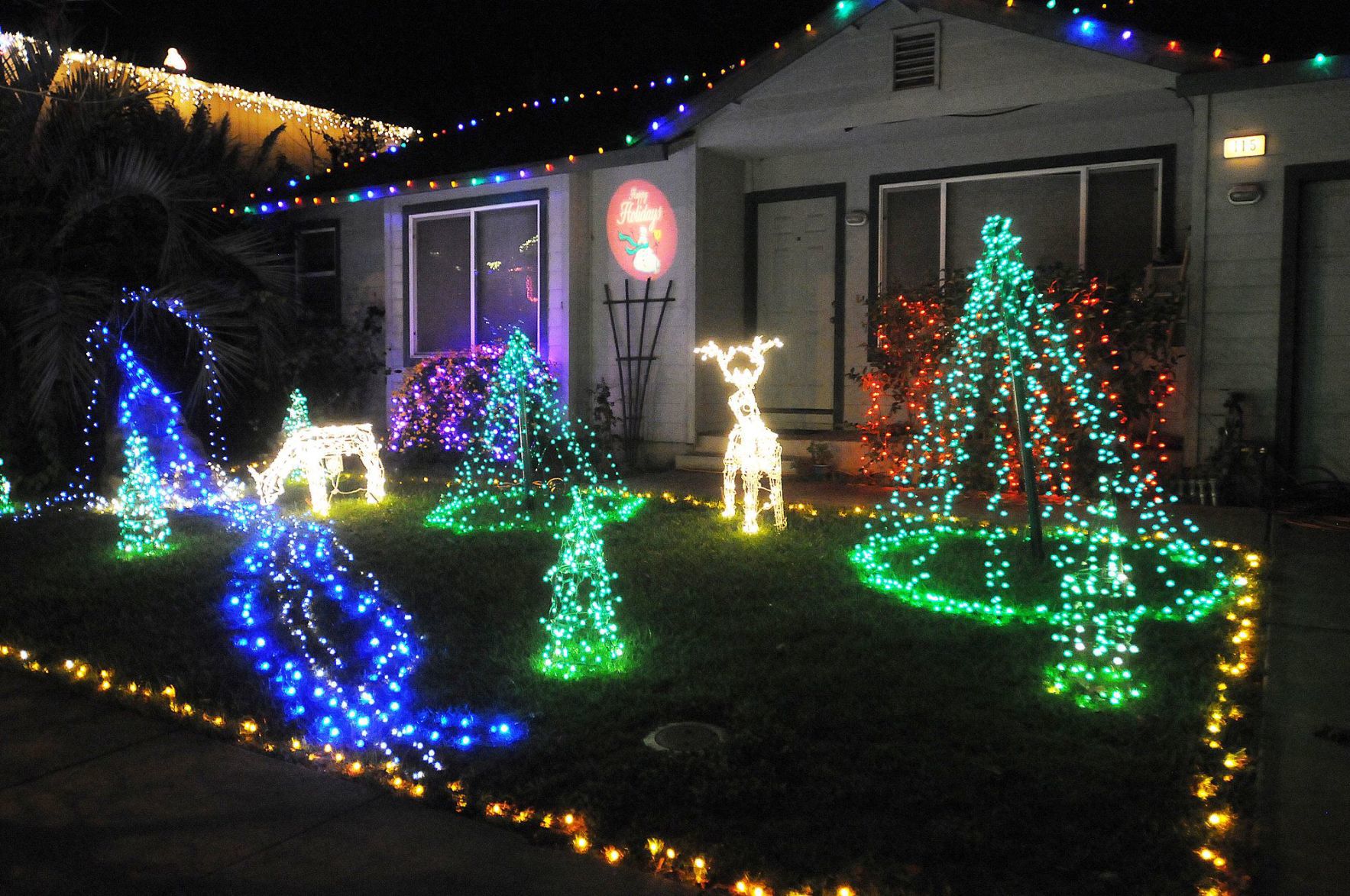 Napa Christmas lights